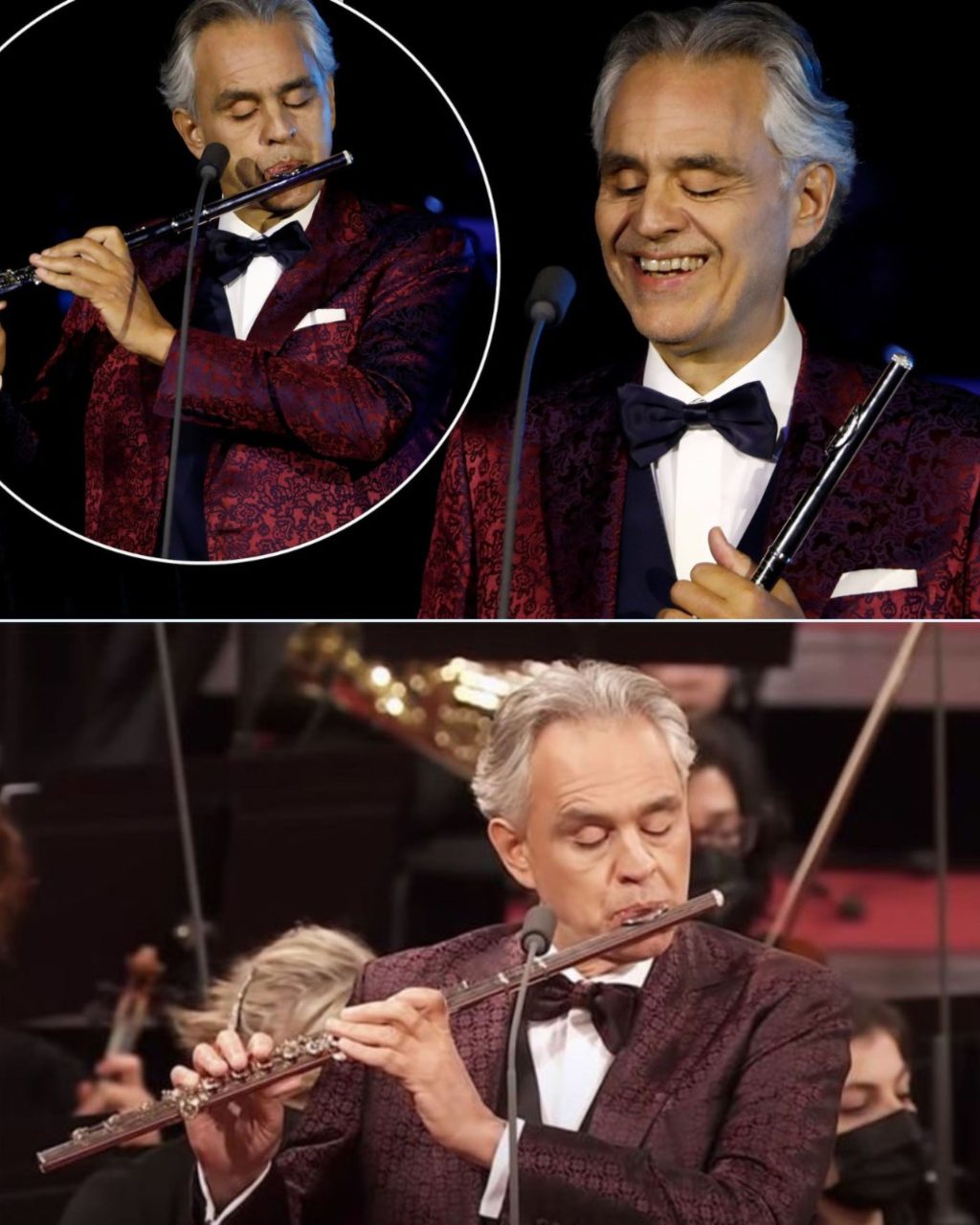 ON DECEMBER 25, ONE SILVER FLUTE SPOKE BEFORE THE VOICE DID. Andrea ...